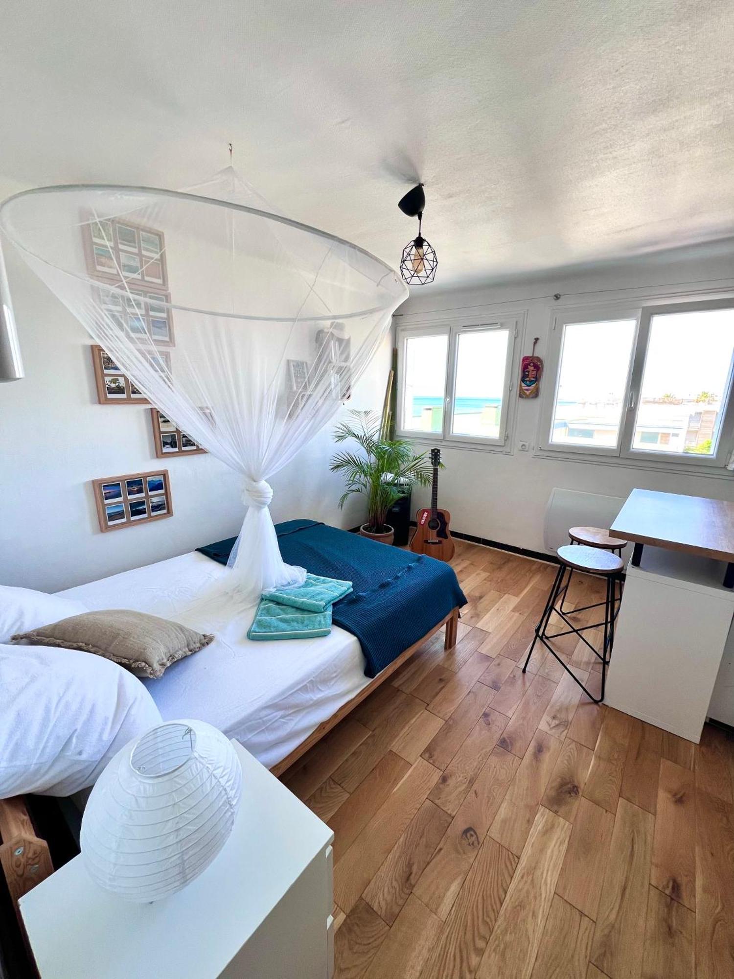 Cosy Studio En Etage Residence Front De Mer Palavas-les-Flots Kültér fotó